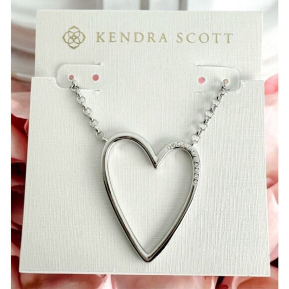 Kendra Scott Jewelry - Kendra Scott NEW necklace - Ansley silver heart